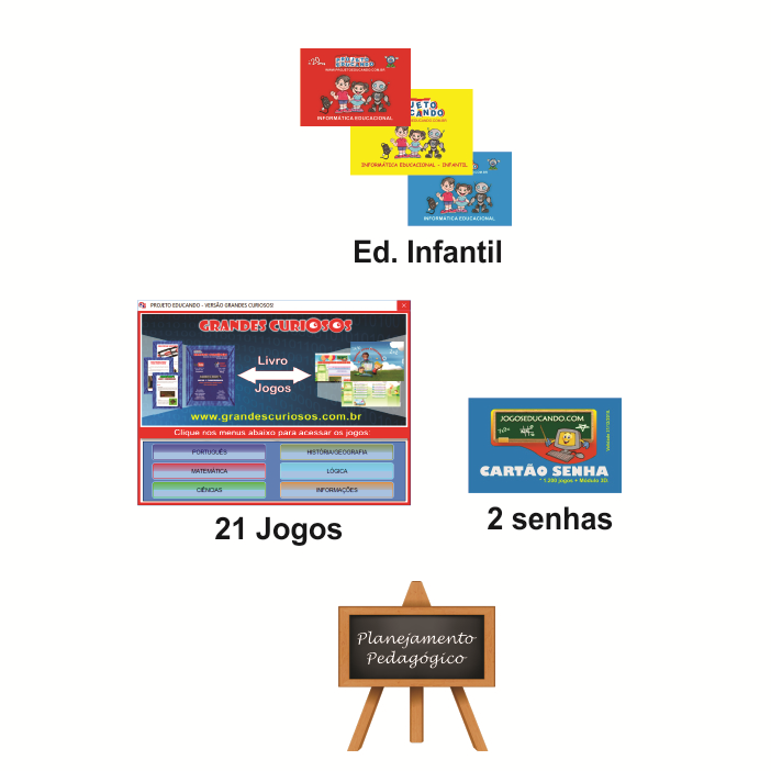 Kit jogos é entregue às turmas da Educação Infantil – Escola Educar-se