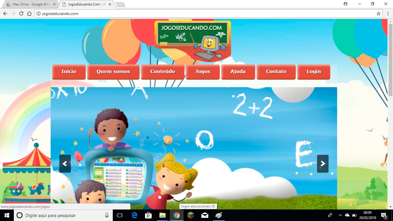 PAIS E ALUNOS – SENHA PORTAL WWW.JOGOSEDUCANDO.COM – Loja Educacional